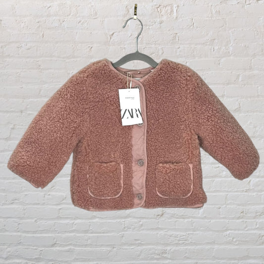 Zara Sherpa Coat (3T)