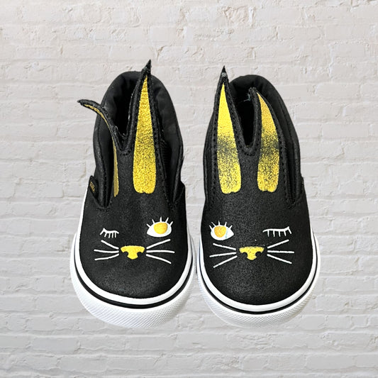 Vans Winking Cat Slip-Ons (Footwear 4.5)