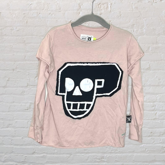 Nununu Abstract Skull Long-Sleeve (4-5)