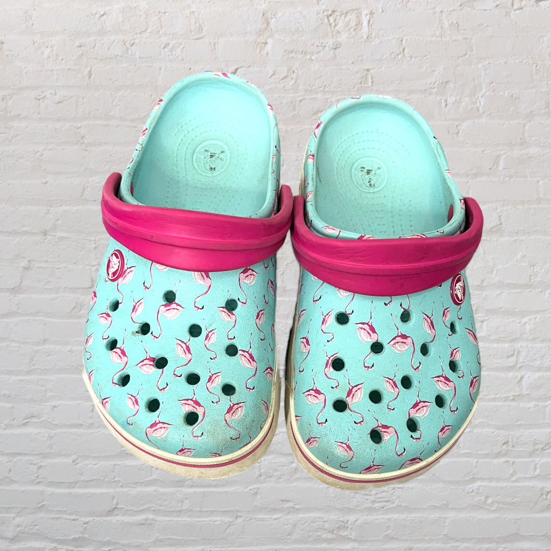 Crocs Flamingo Slip-Ons (1Y)