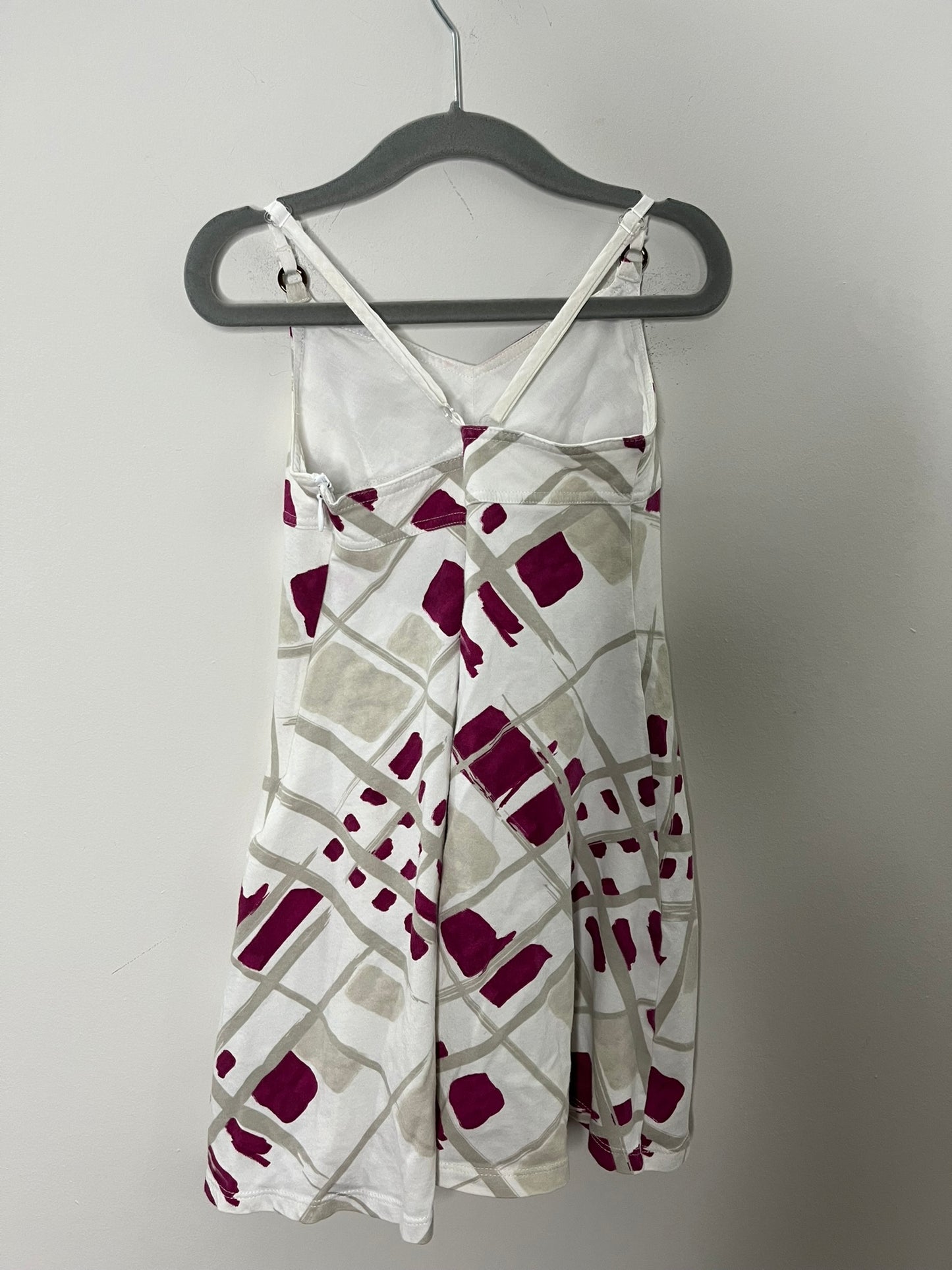 Burberry Abstract Grid Criss-Cross Dress (4-5)*