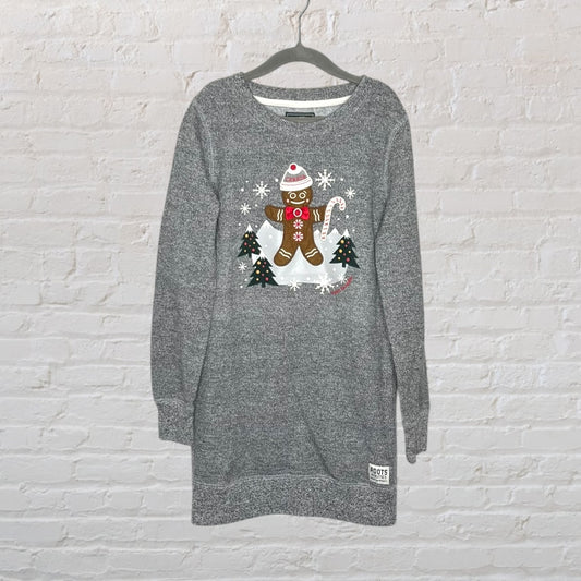 Roots Gingerbread Man Sweater Dress (7-8)