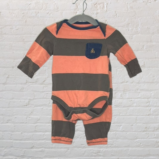 Gap Striped Onesie Set (3-6)
