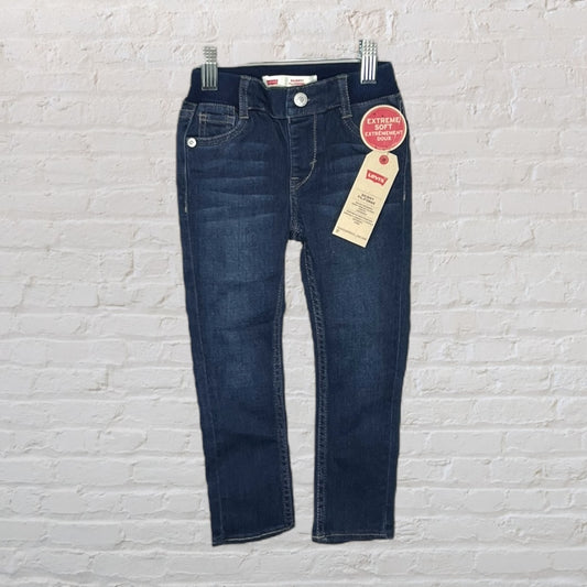 Levi's Elastic Waist Skinny Jeans (3T)