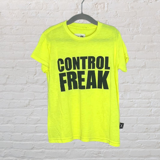 Nununu 'Control Freak' Distressed T-Shirt (6-7)