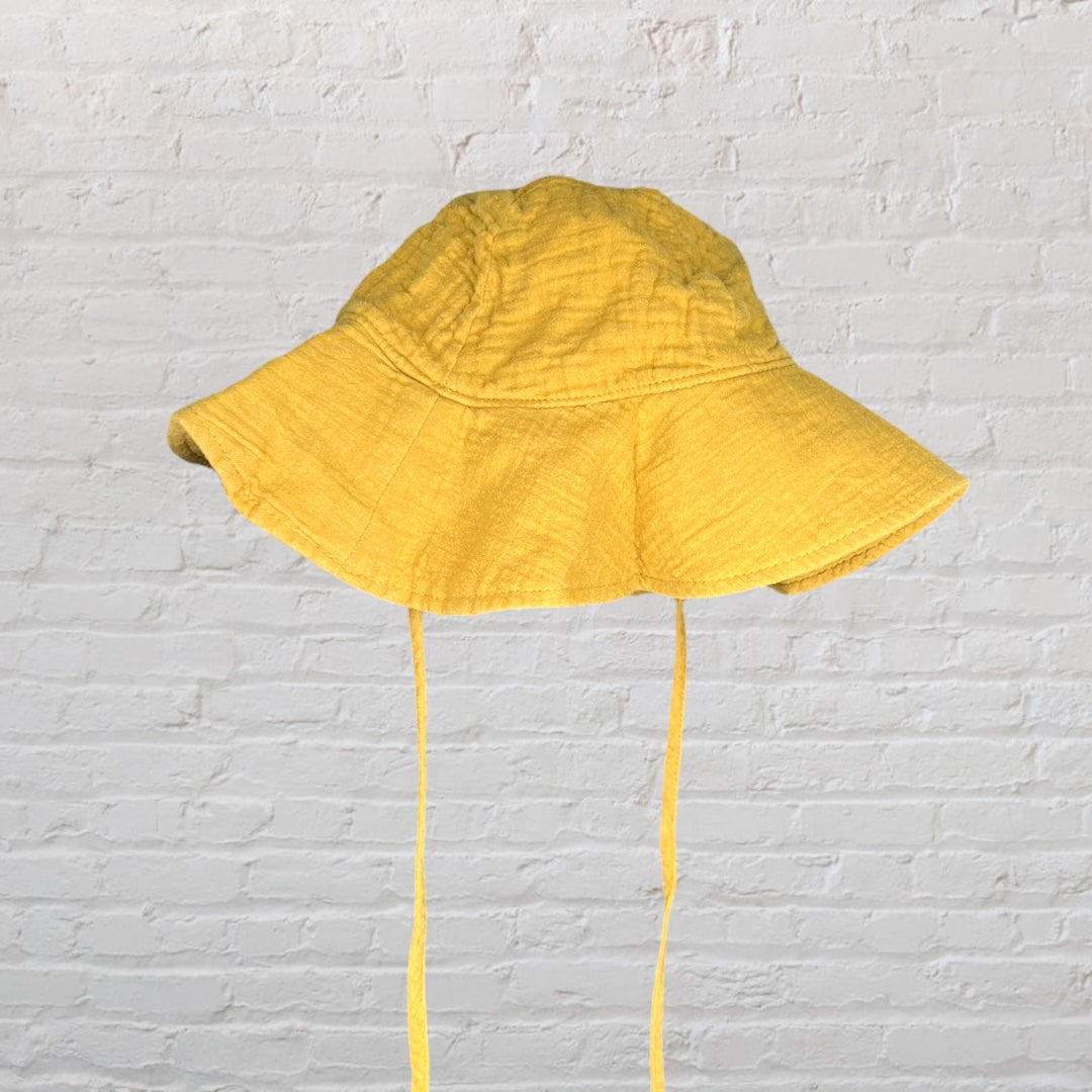 Rylee + Cru Muslin Sun Hat (6-12)