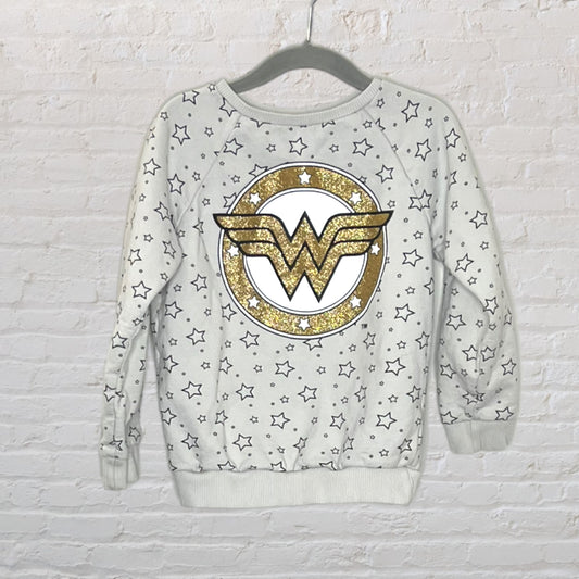 Wonder Woman Logo Star Sweater (4-5)