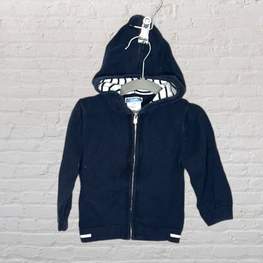 Jacadi Knit Zip Hoodie (18M)