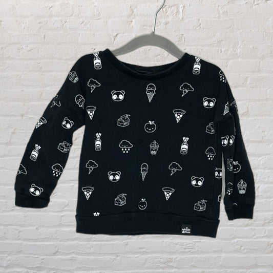 Whistle & Flute Multi-Graphic Sweater (2T)
