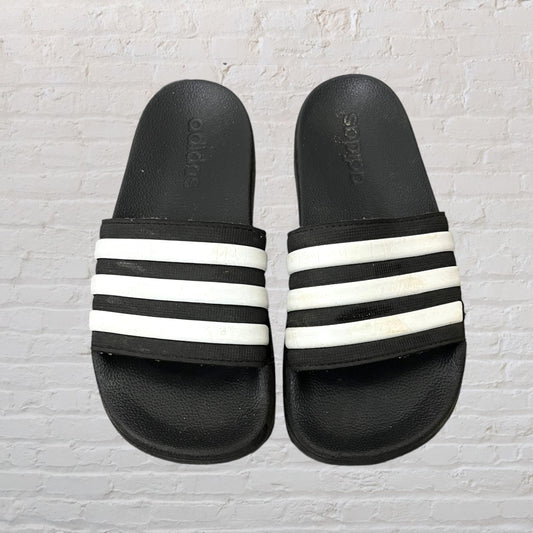 Adidas Striped Slides (Footwear 2Y)