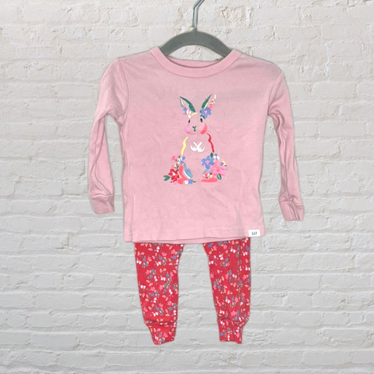 Gap Floral Bunny Pyjamas (12-18)