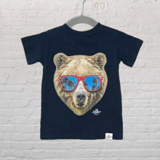 Kid Dangerous Sunglasses Bear T-Shirt (2T)