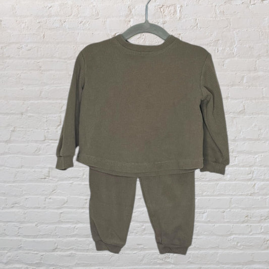Mikki Rae Waffle Lounge Set (2T)