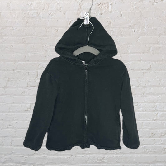 Zara Ruffle Zip Hoodie (4T)