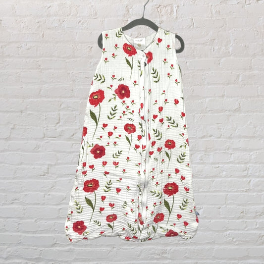 Little Unicorn Floral Muslin Sleep Sack (12-18)