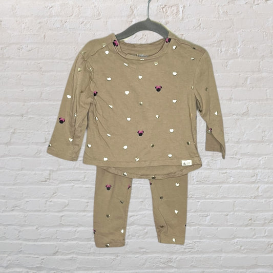 Gap X Disney Minnie Hearts Legging Set (18-24)