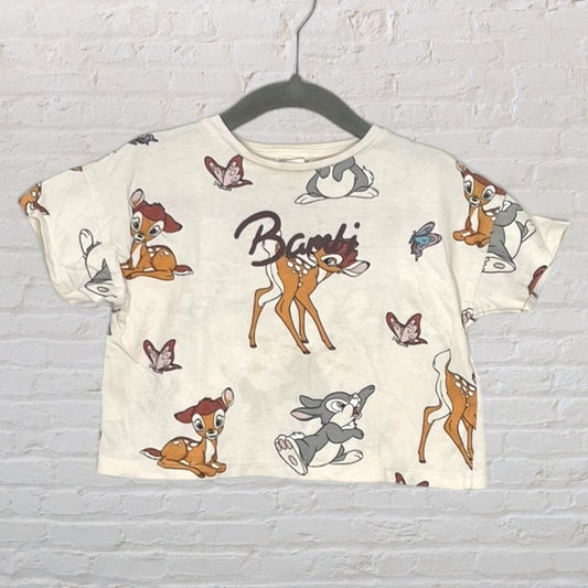 Zara X Disney Bambi Boxy T-Shirt (9-12)