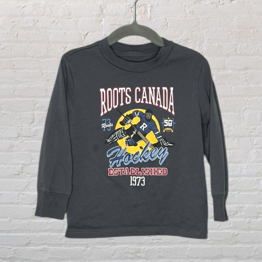 Roots Hockey Graphic Long-Sleeve (3T)