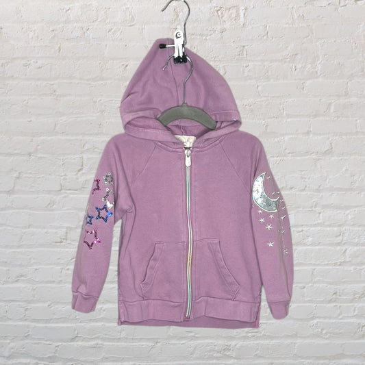 Peek Moon and Stars Zip Hoodie (3T)