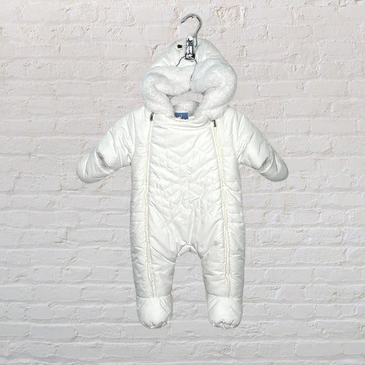 Jacadi Faux Fur Lined Bunting Suit (3M)