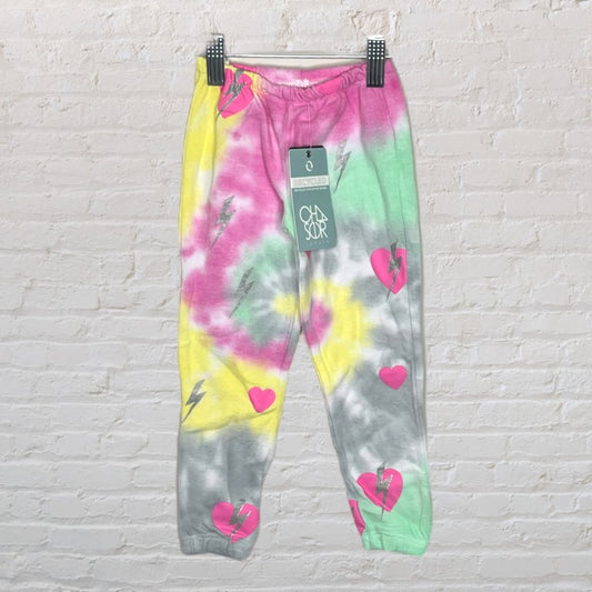 Chaser Tie-Dye Heart Joggers (2T)