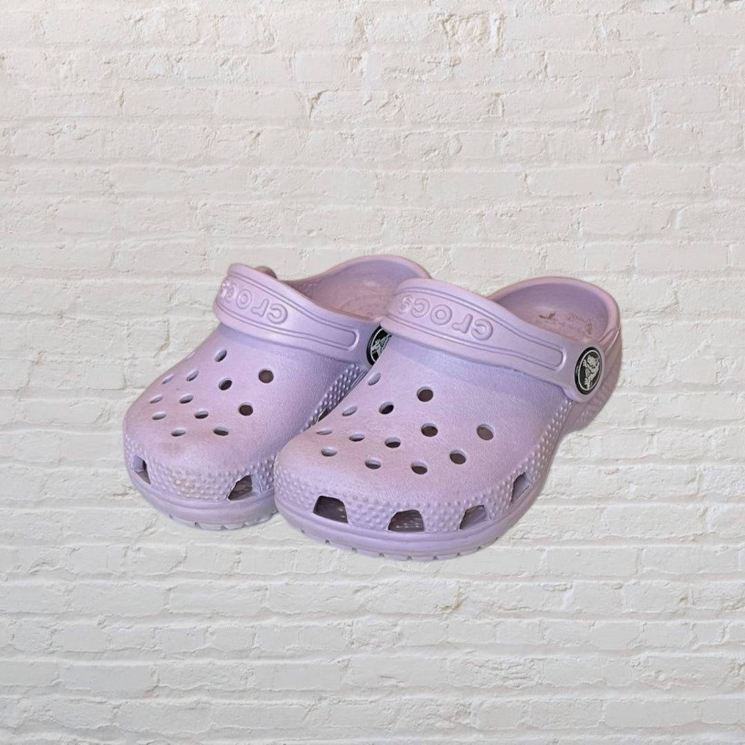 Crocs Lilac Slip-Ons (Footwear 6)