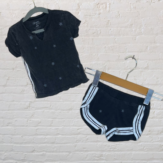 Flowers By Zoe Slouchy Star Print Set (2T)