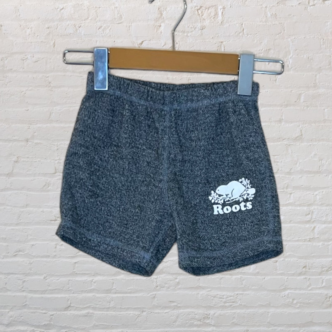 Roots Logo Sweat Shorts (5T)