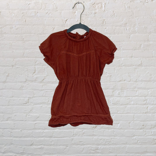 Textured Macrame Tunic - 18-24