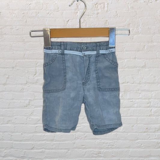 Dior Branded Linen Shorts (9M)