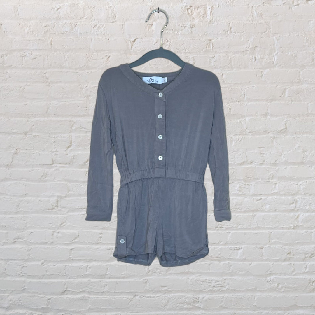 M&I Co. Slouchy Long-Sleeved Romper (4T)
