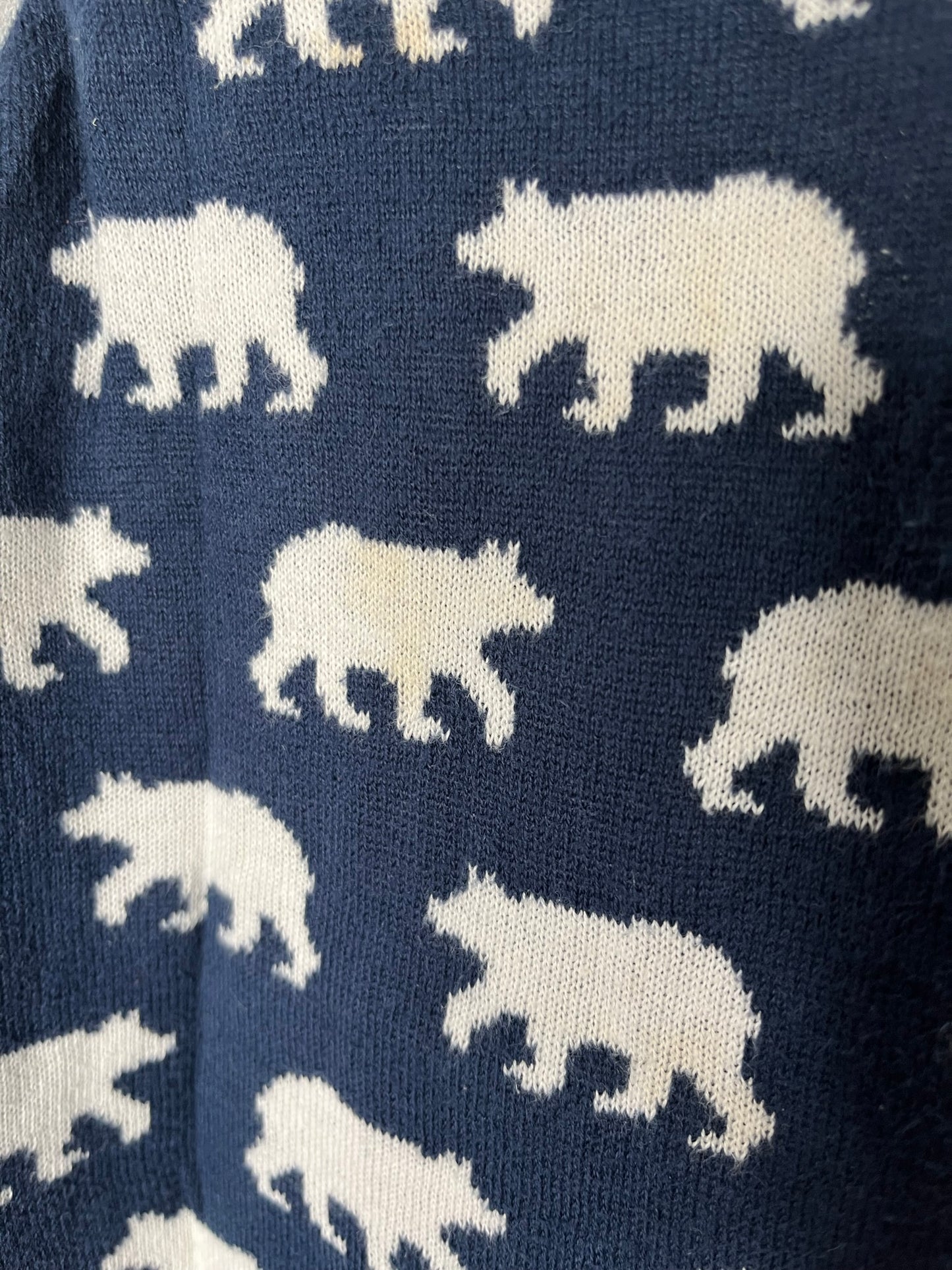 Hatley Knit Polar Bear Romper (12-18)