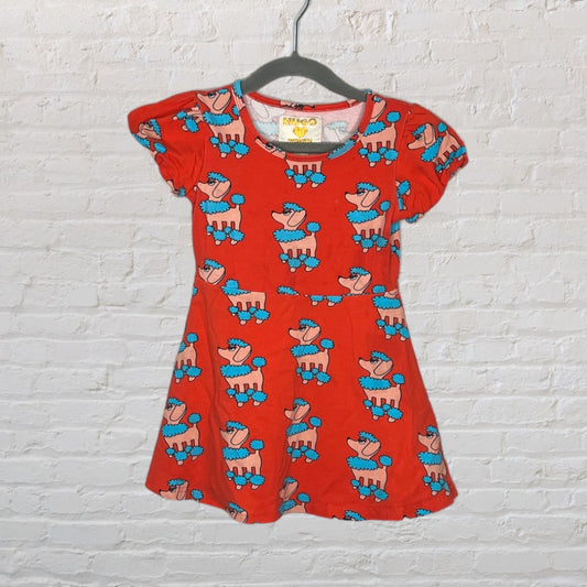 Hugo Loves Tiki Poodle Print Dress (3T)