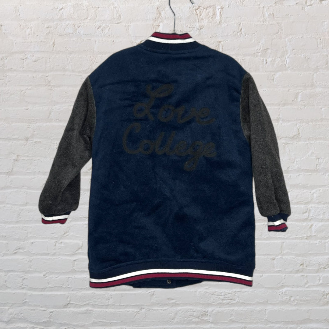 NEW! Zara 'Love College' Letterman Jacket (5T)