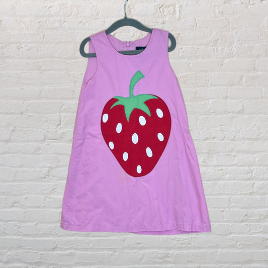 Mini Boden Strawberry Dress (4-5)