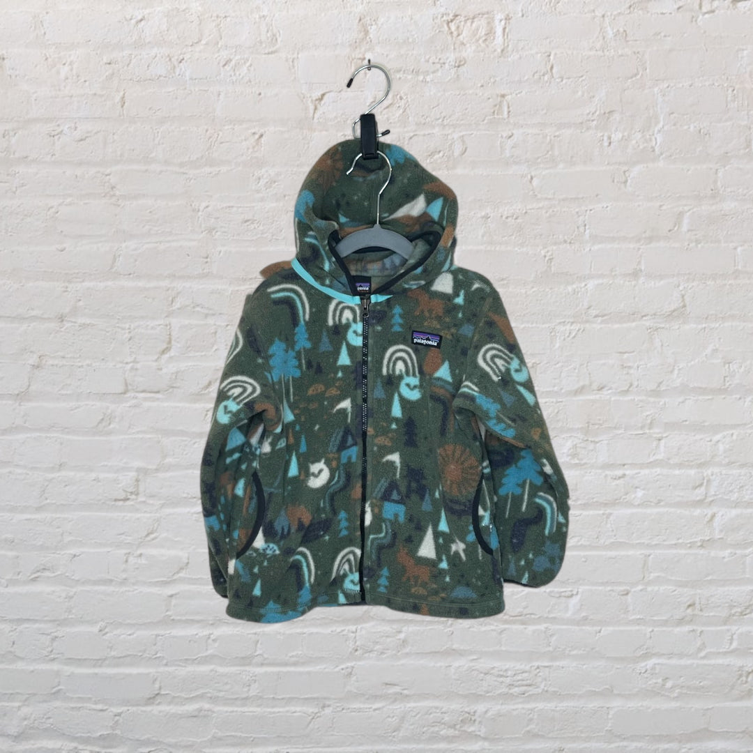 Patagonia Forest Print Synchilla Hoodie - 4T