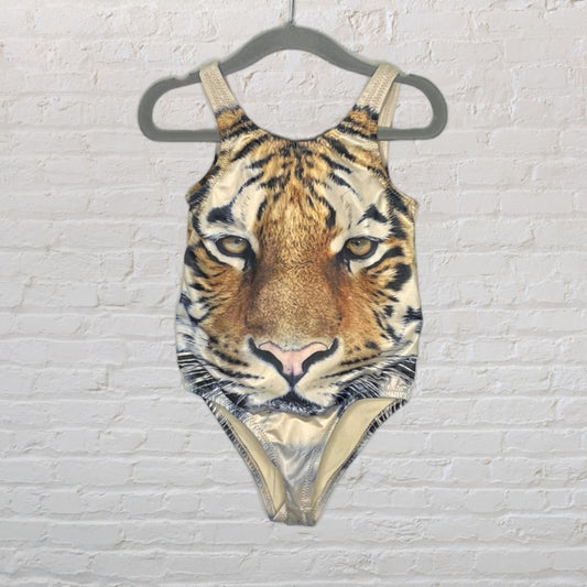 Popupshop Tiger Swimsuit (4T)