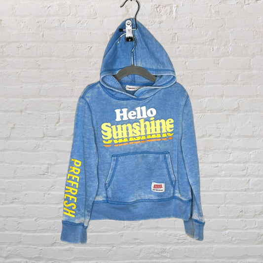 Prefresh 'Hello Sunshine' Burnout Hoodie (4T)
