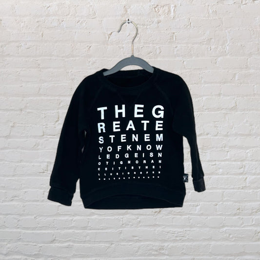 Nununu 'The Greatest Enemy of Knowledge' Sweater (18-24)