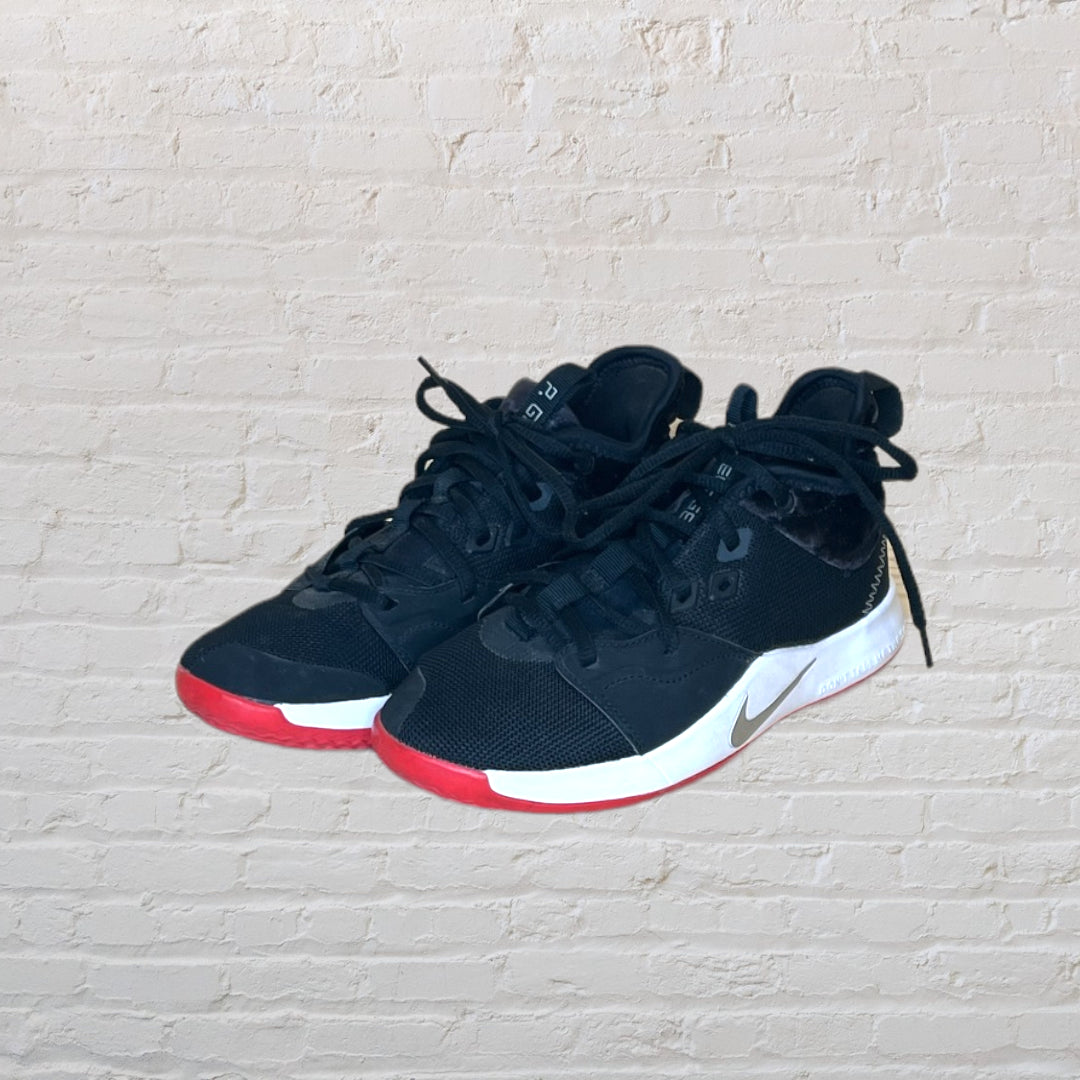 PG 3 Black Velour Sneakers - Footwear 3.5Y