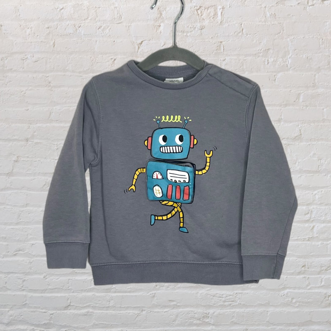 Zara Interactive Robot Sweater (18-24)