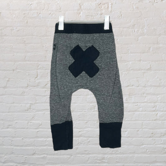 Huxbaby Marled 'X' Patch Joggers (18-24)