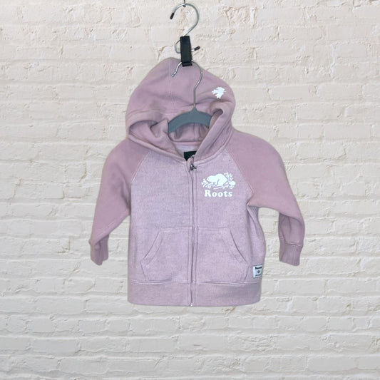 Roots Two-Tone Zip Hoodie - 6-12