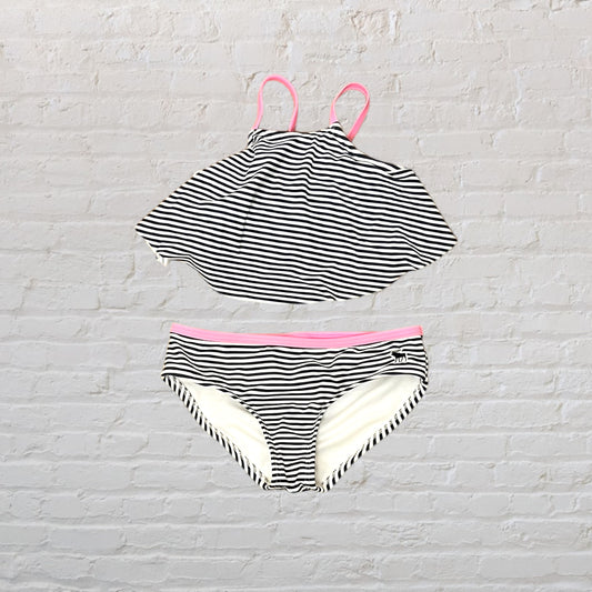 Abercrombie Striped Two-Piece Swimsuit (5-6)