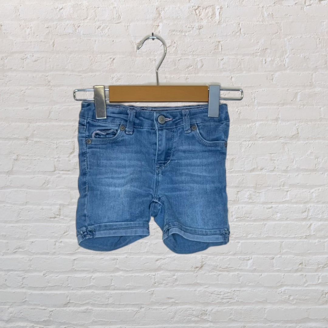 Levi's Heart Pocket Jean Shorts (4T)