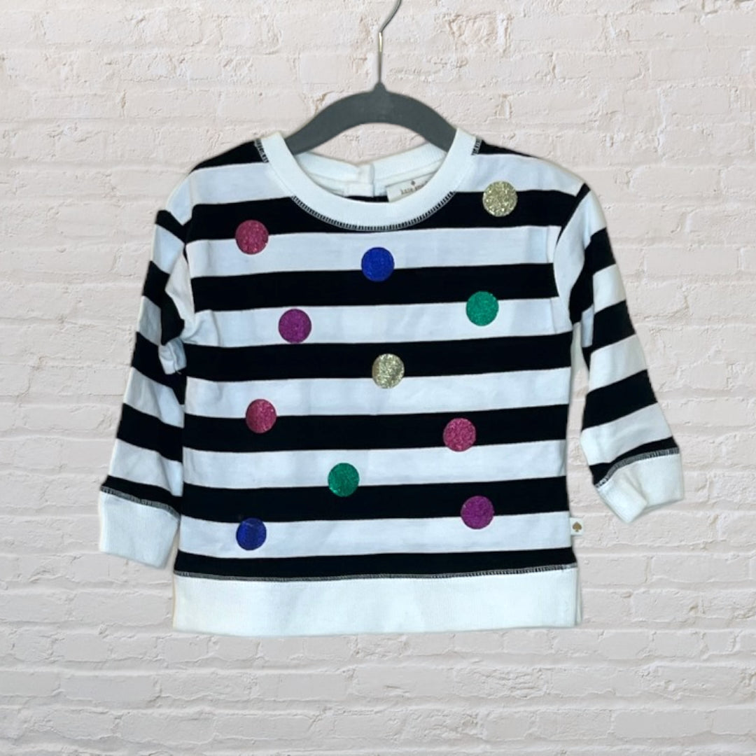 Kate Spade Striped Polka Dot Sweater (18M)