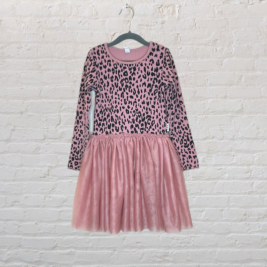 Huxbaby Tulle-Skirted Animal Print Dress (8)