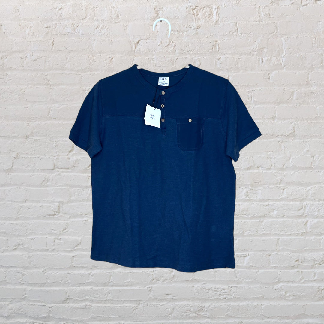 Knit Pocket T-Shirt - 13-14