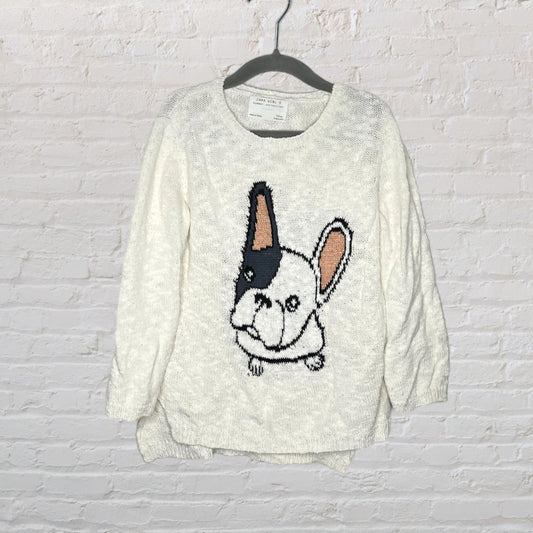Zara Knit French Bulldog Sweater (6)