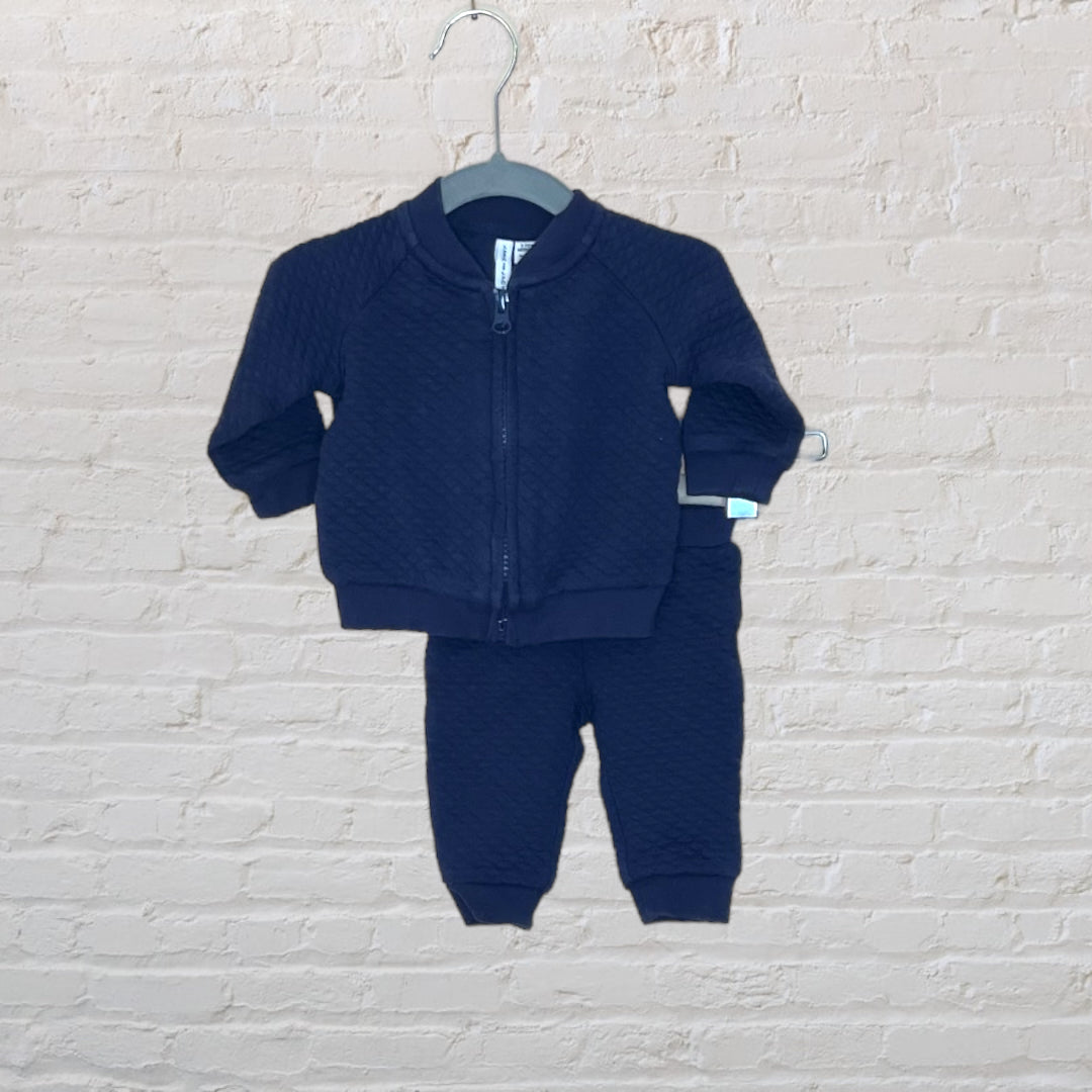 Janie and Jack Two-Piece Quilted Sweatsuit  - 3M